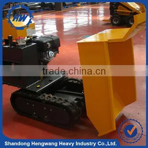 New Condition Hydraulic Mini Track Garden Dumper 350Kg thumbnail-6