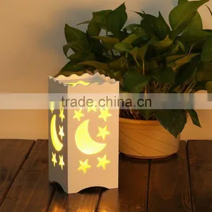 Multi Function Star Moon Shape Desk Lamp Night Light for Children's Bedroom thumbnail-6