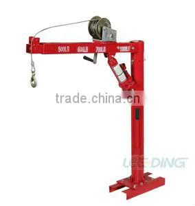 1000lb Hydraulic Pick up Truck Crane With Hand Winch thumbnail-1