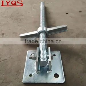 U Head Base Jack Hollow and Solid Scaffolding Steel Screw Base Jack for Construction thumbnail-6