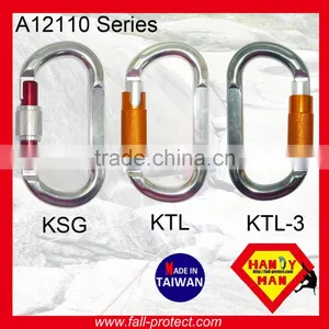 25KN O Type Mountain Rock Climbing Aluminum Carabiner For Rescue thumbnail-5