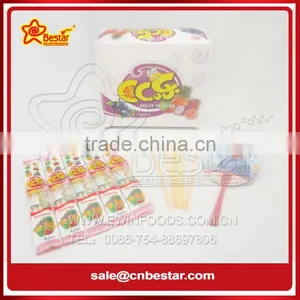 Jar Packing CC Sour Powder Stick Candy With Fan Toy thumbnail-1