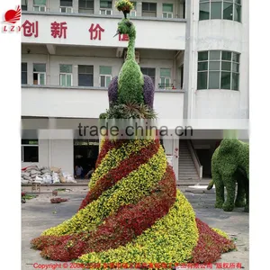 Artificial Milan Grass Ornamental Topiary Animal Shape for Garden Decoration thumbnail-5