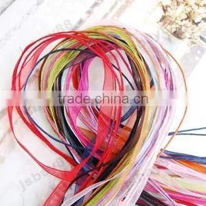 18" Organza Voile Ribbon Necklace Cords HYL06899 thumbnail-1