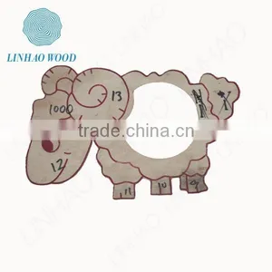Sheep Design Wooden Photo Frame thumbnail-1