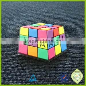 Wholesale Custom Rubik's Cube Shape Patch Iron on Clothing thumbnail-2