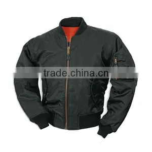 Bomber Jacket Men Bomber Jacket Wholesale Leather Motorcycle Jacket thumbnail-2