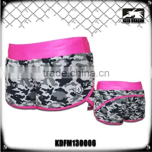 Lady's Fashion Boxing Short Stretchable Custom Printed Lady's Shorts thumbnail-1