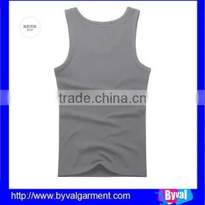 Hot Sale Mens Tank Top Slim Athletic Muscle Tank Top for Sports thumbnail-3