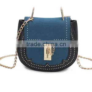 Zm50257b 2017 New Style Women Saddle Bag Europe Fashion Dull Polish Single Shouder Crossbody Bags for Women thumbnail-1