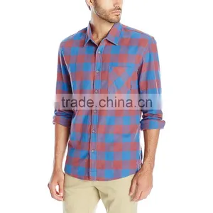 2017 Trend High Quality Large Size Plaid Shirt thumbnail-1