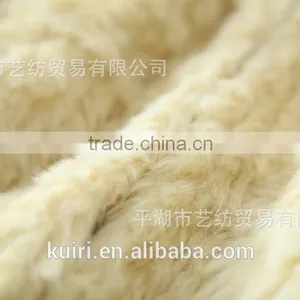 Hot Sale Ladies' Fashion 100% Real Natural REX Rabbit Fur Coat Women's Winter Rex Fur Coat Outerwear Coats Plus Size thumbnail-6
