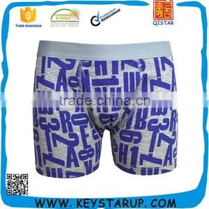 Newest Digital Print Men's Underwear Boxer New Design Men Basic Underwear thumbnail-1