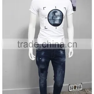 China Factory Good Quality Fashion Printed Short Sleeve Men t Shirt thumbnail-5