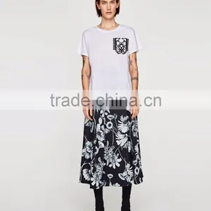 Guangzhou Shandao Factory OEM Customized New Design Hot Sale 160g 100% Cotton Short Sleeve O-Neck Screen Printing T Shirt thumbnail-2