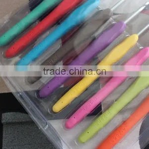 High Quality 9PCS TPR Aluminum Crochet Kits/Knitting Needles thumbnail-3