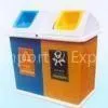 Powder Coated Surface Customized Commercial Garbage Cans for Park, Public Place, Street thumbnail-1