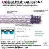 Overbraided Flexible Metal Conduit,Liquid Resistant, EMI Shield thumbnail-1