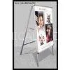 Rewritable a Frame Display Board Pavement Sign for Round Corner or Mitred Corner thumbnail-1