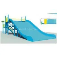 Aquatic Paradise Galvanized Steel and FRP Antistatic Amusement Park Water Slides thumbnail-1