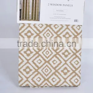 2015 Latest Designs Polyester/cotton Wholesale Curtain With China Manufacturer thumbnail-3