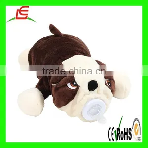 Brown Bottle Pets Baby Bottle Cover Bulldog With White Head thumbnail-1