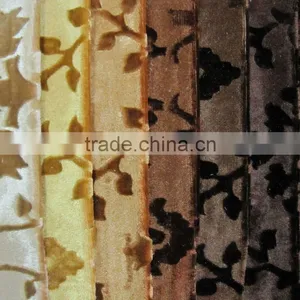 100% Polyester Embossed Sofa Velvet Fabric thumbnail-2