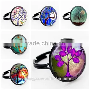 Unisex Cat and Star Alloy Ring/creative Alloy Ring/top Quality Ring thumbnail-2