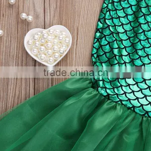 Baby Girls Bikini Swimwear Little Mermaid Tail Outfits Dress thumbnail-6