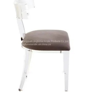 Modern Wedding Chairs Plexiglass Dressing Room Chair Lucite Dining Chair thumbnail-2
