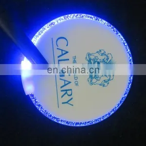 ABS Material Good Qulity Led Bottle Glorifier Coster Battery Coaster thumbnail-1