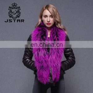 Fine Workmanship Womens And Jackets Short Model Classic Coat Fur Trimmed Down Coats thumbnail-2