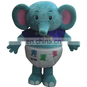 Baby Elephant Cartoon Costume thumbnail-1