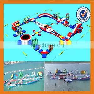 2016 High Quality Giant Inflatable Floating Water Park Equipments For Sale thumbnail-6