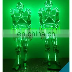 High Quality LED Funk Dancing Costume LED Robot Costume thumbnail-2
