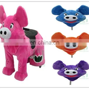 New Arrival!!!HI CE Pig Electric Ride on Animal for Adult Size,electric Ride on Toy Made in China thumbnail-1