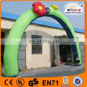 Advertising Outdoor Events Door Inflatable Green Arch thumbnail-1