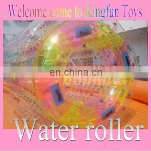 Running Inside Inflatable Water Roller thumbnail-1