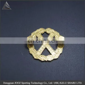 Souvenir Metal Badge /badge of Honor /badge Manufacturer Embossed Debossed Golden Badge Pin thumbnail-3