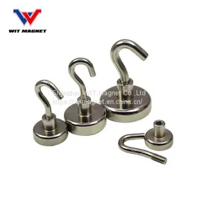 Strong Holding Force Neodymium Magnet Decorative Powerful Magnetic Hooks thumbnail-4