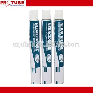 Empty Ointment Aluminum Collapsible Packaging Tube thumbnail-1