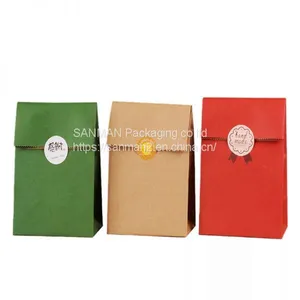 Square Kraft Paper Candy Folding Box thumbnail-3