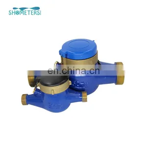15mm to 50mm Thread Connection Brass Turbine Type Water Flow Meter thumbnail-5