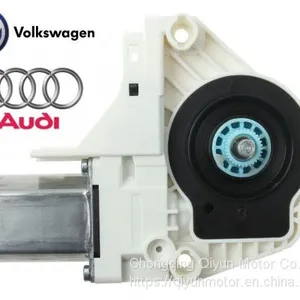 Front Driver Left Power Window Motor Genuine for Audi & VW 8K0959801B thumbnail-1