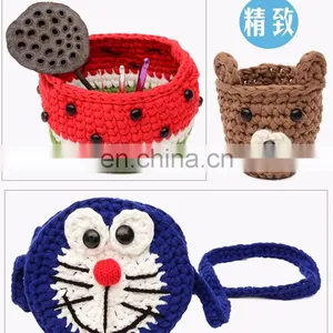 Wuge Fancy Crochet Yarn 100% Polyester t Shirt Yarn for Handbag Knitting thumbnail-6