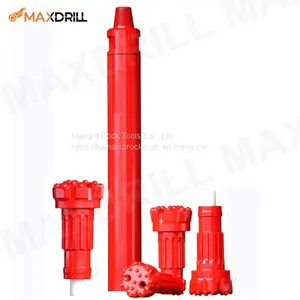 Maxdrill Ql50 Mining Quarry Rock DTH Drill Hammer Rock Drilling Tool thumbnail-1