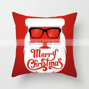 1PCS Custom Made Merry Christmas Happy New Year Cushion Cover thumbnail-4