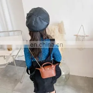 Korea Kids Small Wings Mini Bag Children pu Leather One Shoulder Cross-strap Change Coin Purse Bags thumbnail-1