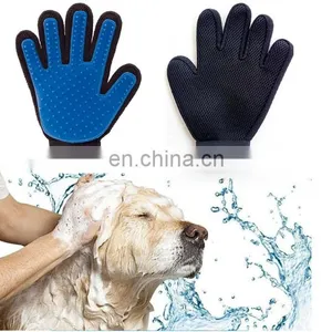 Pet Cleaning Gloves Dog Grooming Hair Brush Pet Hair Removal Glove Pet Deshedding Glove thumbnail-6
