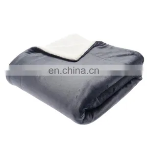 Wholesale Sherpa Blanket for Bedding Fleece Blanket thumbnail-1